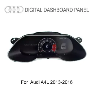 Audi A4L với bảng đồng hồ kỹ thuật số 12,3 inch và tính năng CarPlay nâng cấp