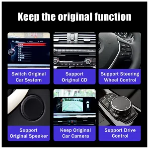 Đầu đĩa Android cho BMW X1 (2009–2015) | Hệ thống âm thanh CarPlay