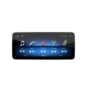 Nâng cấp đầu đĩa Android cho xe Mercedes SLK W171 (2008–2011) lên phiên bản NTG4.5 với CPU 8 nhân, bộ nhớ 4+64GB hoặc 6+128GB, màn hình IPS 12,3 inch, bộ xử lý tín hiệu số (DSP), hỗ trợ CarPlay và Android Auto không dây.