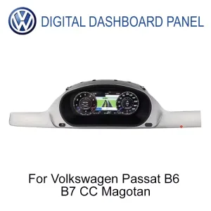 Mặt trước của cụm đồng hồ kỹ thuật số IPS LCD trên các mẫu xe Volkswagen Passat B6, B7, CC và Magotan