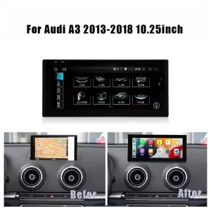 Audi A3 CarPlay Stereo 2013–2018 with 8-core CPU, 8+128GB 3 03 2