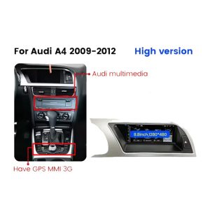 Màn hình Android cho xe Audi A5
