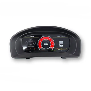 Màn hình chính của cụm đồng hồ kỹ thuật số 9 inch trên xe Volkswagen Caddy đời 2003–2009