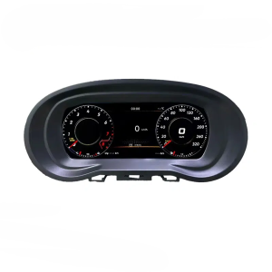 Màn hình LCD kỹ thuật số Prelingcar 9 inch (góc nhìn phía trước) dành cho VW Polo 6R (2008-2016), Vento và CrossFox (2015)