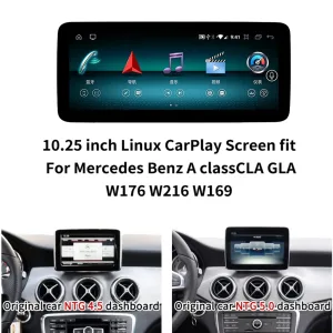 Mercedes-Benz NGT4.5 Android Head Unit W169 W204 W246 2012–2014