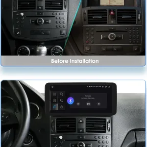Đầu đĩa Android Mercedes NTG5.0 dành cho các mẫu xe W205, W176 và W212 sản xuất từ năm 2015 đến 2018