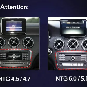 Đầu đĩa Android cho dòng xe Mercedes W176 A-Class 2012–2018 | 10,25″ 12,3″ 4 Đầu đĩa Android cho Mercedes W176 A-Class 2012–2018 | CarPlay DSP