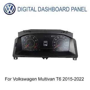 Bảng đồng hồ kỹ thuật số Volkswagen Multivan T6 2015–2022, màn hình LCD IPS 12,3 inch