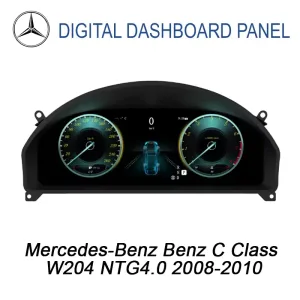Bảng đồng hồ kỹ thuật số Mercedes C-Class W204 2008–2010 | 12,3 inch