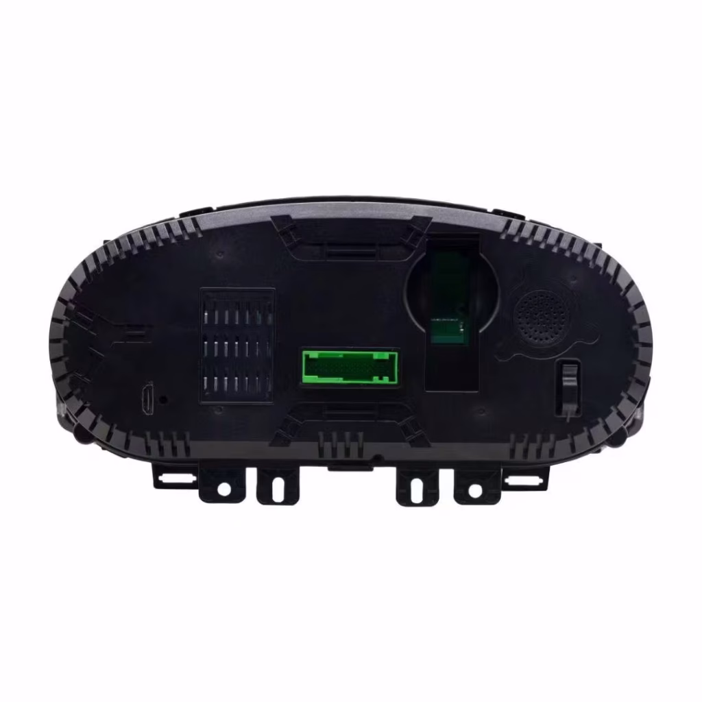 Các đầu nối phía sau và cổng dây điện của cụm đồng hồ kỹ thuật số trên xe Volkswagen Golf 6 đời 2008–2014