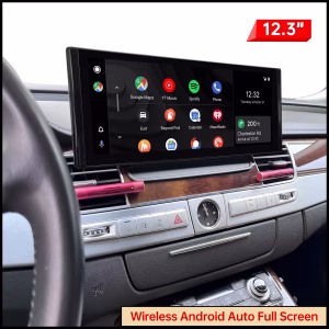 Hệ thống âm thanh Android cho Audi A8 (2011–2018) D4 A8L/S8/RS8, màn hình 12,3 inch, đầu phát số 4 Đầu đĩa Android cho xe Audi A8L 2005–2017 | Màn hình 12,3 inch, hệ điều hành Android 13