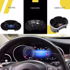 Mercedes C GLC Digital Cluster 2017 W205/X253 NTG5.0 with 12.3-Inch CarPlay 4 Bảng điều khiển kỹ thuật số Mercedes C GLC 2017 W205 NTG 5.0 | Màn hình 12,3 inch hỗ trợ CarPlay