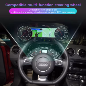 Cụm đồng hồ kỹ thuật số Audi TT Mk2 12.3" (8J, 2008-2014) 9 Bảng đồng hồ kỹ thuật số 12,3 inch dành cho Audi TT đời 2009–2013