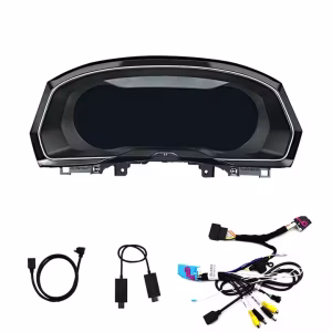 Phụ kiện cho cụm đồng hồ kỹ thuật số Volkswagen dành cho các mẫu xe Golf 7, Passat B8 và CC, bao gồm bộ dây điện và giá đỡ