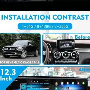 Đầu đĩa Android cho Mercedes W205