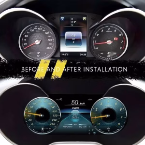 Mercedes C GLC Digital Cluster 2017 W205/X253 NTG5.0 with 12.3-Inch CarPlay 5 Bảng điều khiển kỹ thuật số Mercedes C GLC 2017 W205 NTG 5.0 | Màn hình 12,3 inch hỗ trợ CarPlay