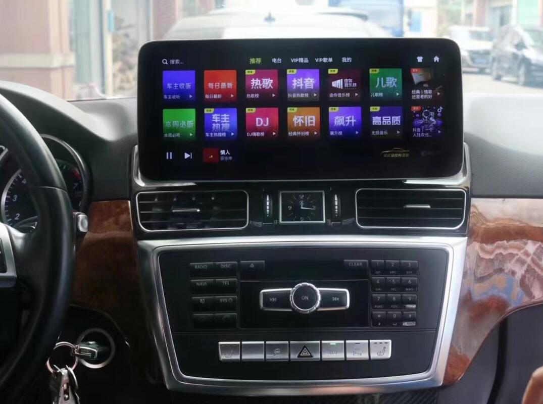 Nâng cấp màn hình cảm ứng cho Mercedes ML