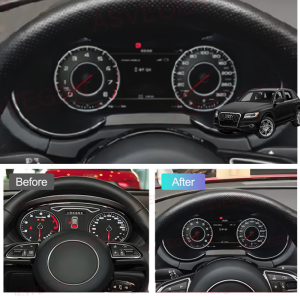 Nâng cấp cụm đồng hồ kỹ thuật số Audi Q5