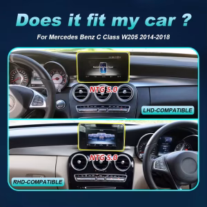 Màn hình Android cho Mercedes W205 GLC | C-Class X253, V-Class W447 NTG 5.0 4 Hệ thống đa phương tiện và định vị trên xe Mercedes-Benz C-Class W205, GLC X253 và W446