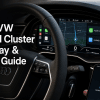 Kết nối không dây CarPlay với Hướng dẫn lắp đặt cụm đồng hồ kỹ thuật số Audi VW