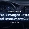 Cách lắp đặt cụm đồng hồ kỹ thuật số trên xe Volkswagen Jetta