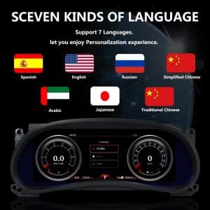 Nâng cấp bảng điều khiển kỹ thuật số cho Jeep Wrangler JK