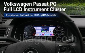 Hướng dẫn lắp đặt cụm đồng hồ kỹ thuật số Passat