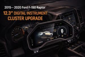 Bảng đồng hồ kỹ thuật số của F150 Raptor