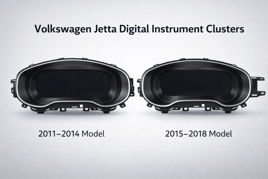 Bảng đồng hồ kỹ thuật số Volkswagen Jetta