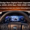 Nâng cấp bảng điều khiển kỹ thuật số cho Dodge Ram