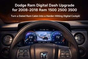 Nâng cấp bảng điều khiển kỹ thuật số cho Dodge Ram
