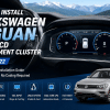 Hướng dẫn lắp đặt cụm đồng hồ LCD toàn màn hình cho xe Volkswagen Tiguan đời 2017–2022