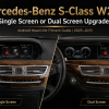 Nâng cấp Android Head Unit cho Mercedes-Benz S-Class W221