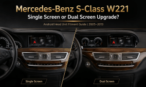 Nâng cấp Android Head Unit cho Mercedes-Benz S-Class W221
