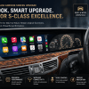 Đầu Android Mercedes S-Class cho W221 và W222: Lắp đặt kiểu OEM và giữ nguyên chức năng zin