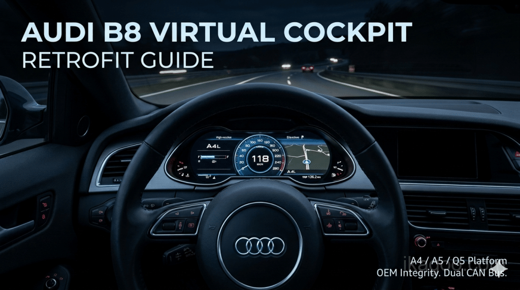 Lắp đặt Virtual Cockpit cho Audi Q5 8R