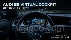 Lắp đặt Virtual Cockpit cho Audi Q5 8R