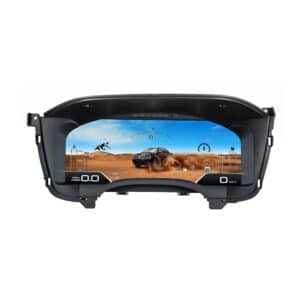 Góc nhìn phía trước màn hình kỹ thuật số Chevrolet Silverado với màn hình LCD 15.1 inch cho xe bán tải 2007-2013