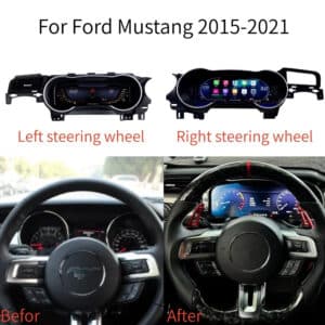 Lắp đặt Ford Mustang S550 Digital Cluster cho vô lăng trái và phải