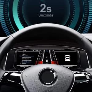 VW Golf Mk7 virtual cockpit Classic and Sport UI themes