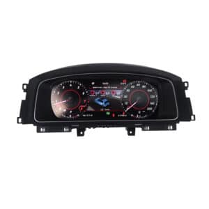 VW Golf Mk7 Virtual Cockpit màn hình cụm đồng hồ kỹ thuật số hiển thị đồng hồ tốc độ và số