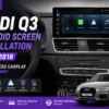 Lắp đặt màn hình Android cho Audi Q3 2013-2018