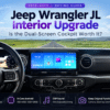 Nâng cấp nội thất Jeep Wrangler JL: Buồng lái màn hình kép có đáng không?