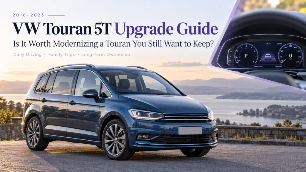 Hướng dẫn nâng cấp VW Touran 5T 2016–2023: Có đáng để giữ lại không?